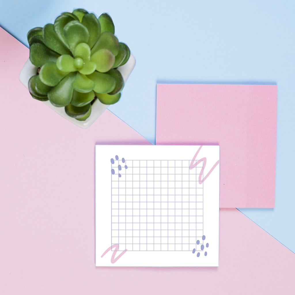 bukuqu Memo 039 Abstract Grid - Memopad-3