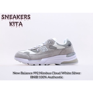 Sepatu New Balance 992 Nimbus Cloud Grey White Silver BNIB 100% Authentic #0