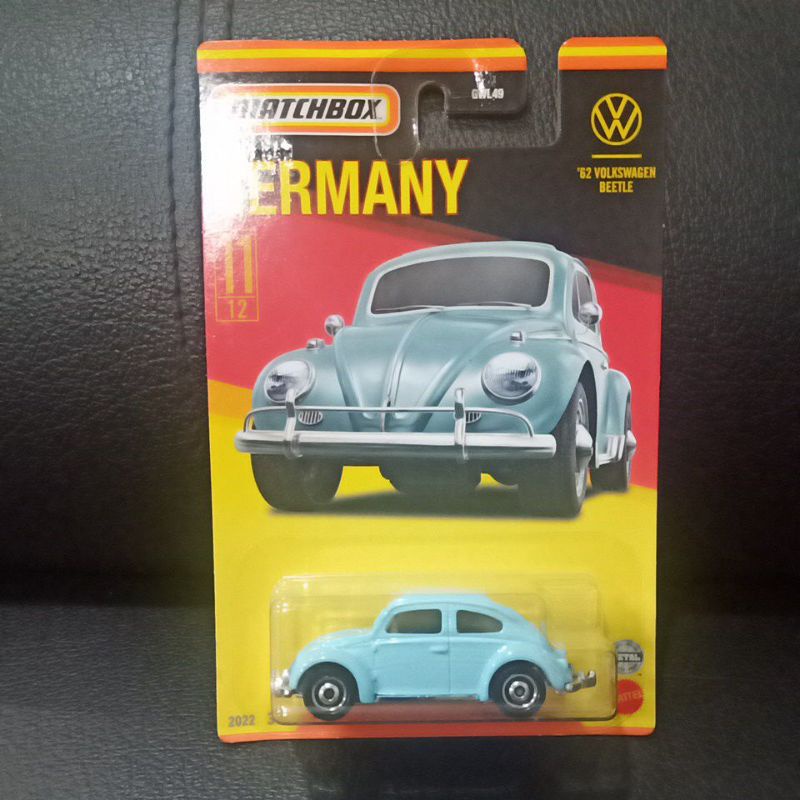 62 volkswagen beetle matchbox