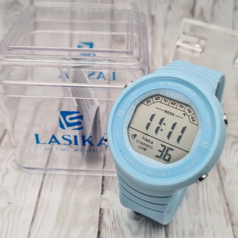 JAM TANGAN SPOR DIGITAL WANITA LASIKA L8110/JAM LUCU/JAM CANTIK/JAM UNIK