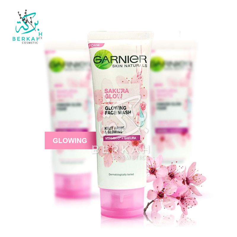 Garnier Sakura Glow Foam / Pinkish Foam New