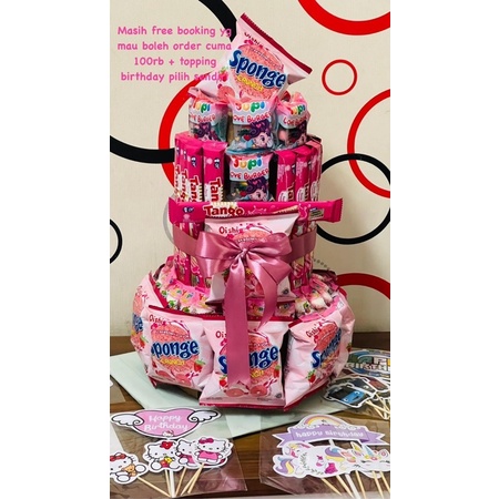 Snack tower/kue ulang tahun/snack tower murah