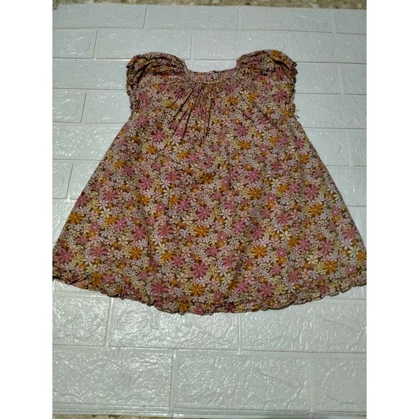 Preloved Like New Dress Smocked Gymboree Flowery Preloved Smocked Dress Gymboree Preloved Dress Smoc