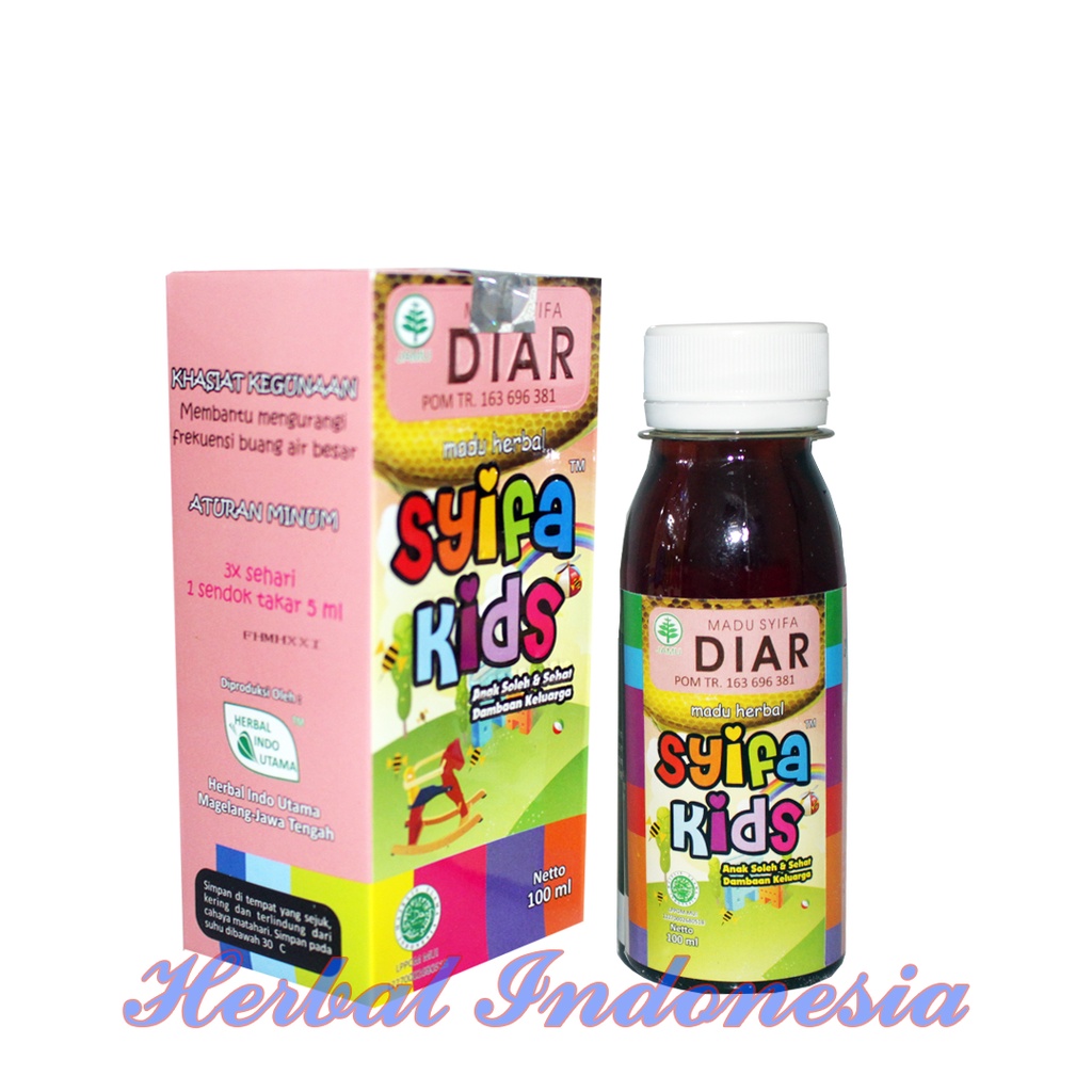 Madu Syifa Kids DIAR HIU 100 ml - MADU Anak Diar Original