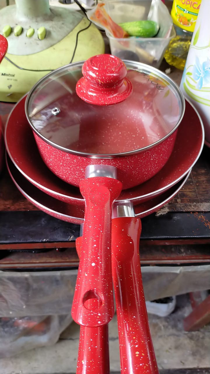 Panci Set Ceramic Dessini 5pc Matang Merata Pm-9982