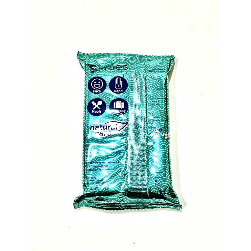 tisu basah softies wipes antiseptic 20s dan natural alovera 20s-1