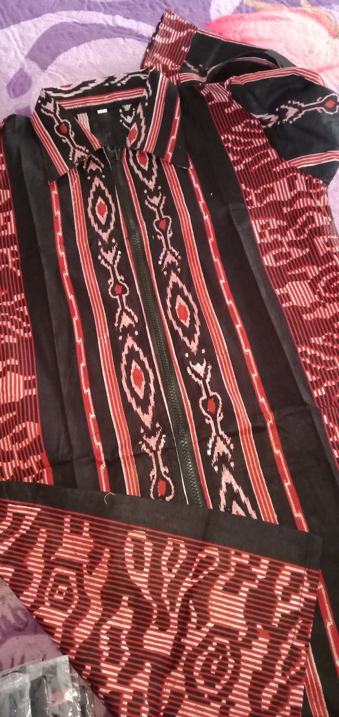 Maura Couple - Sania Ruffle Batik Couple Ori Ndoro Jowi Dnt Garansi Termurah Shopee - Cantika Pita