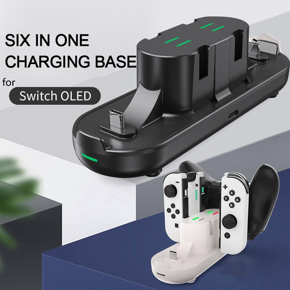 POPULAR Populer Untuk Charger Nintendo Switch 6in1 Tipe C Jack Charging Dock