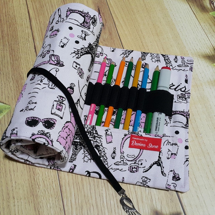 

Produk Tempat Pensil Handmade/Roll Pencil Case/Tempat Pensil Gulung Unik Gilaa!!!