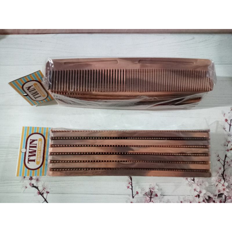 SISIR RAMBUT CORAK COKLAT GAGANG/LURUS