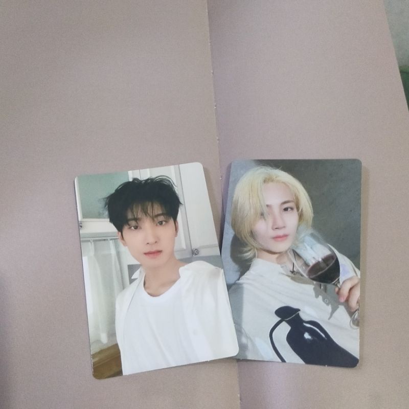attacca photocard wonwoo op1 dan jeonghan amer