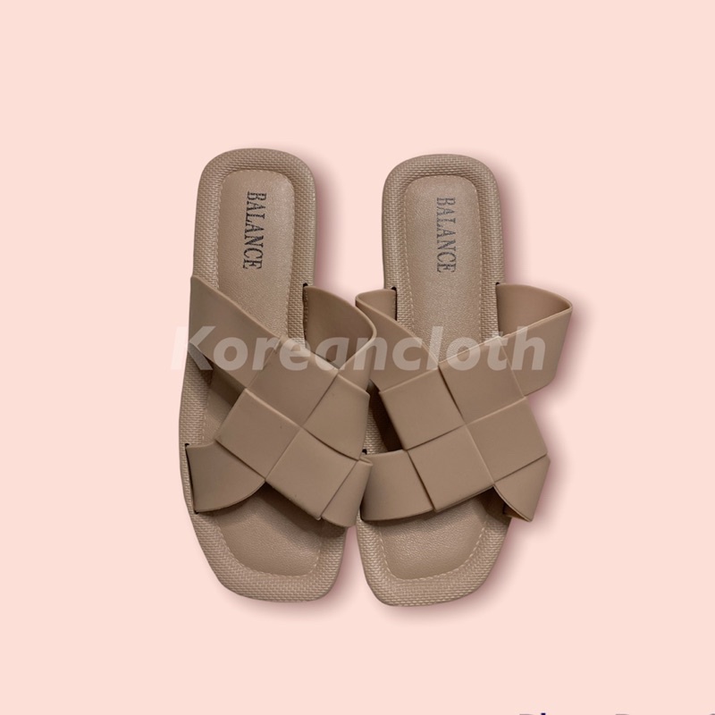 BALANCE 1246-14 SANDAL SLOP WANITA SANDAL JELLY KARET IMPORT