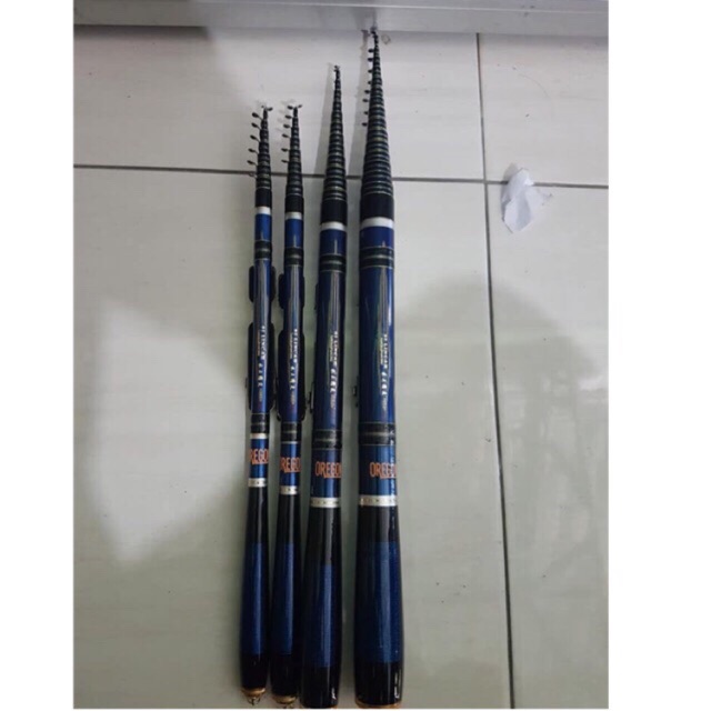 Tegek carbon Oregon Silincah  siap pakai bonus packing pipa pvc