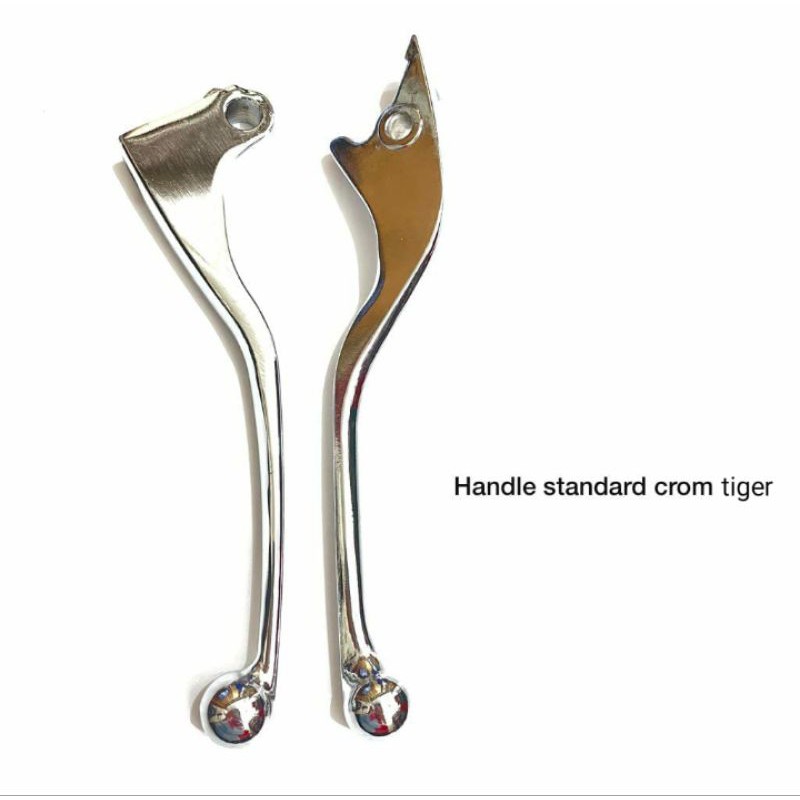 handle kanan kiri ori chrome pnp cb gl mp tiger
