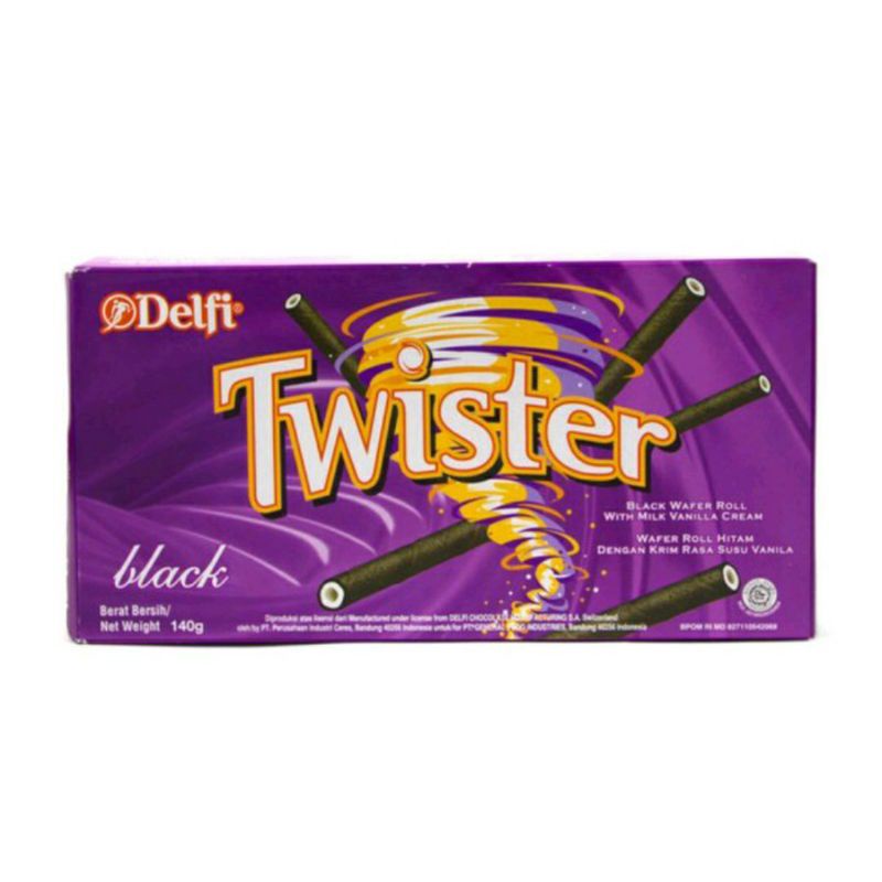 

Delfi Twister Black 140gr