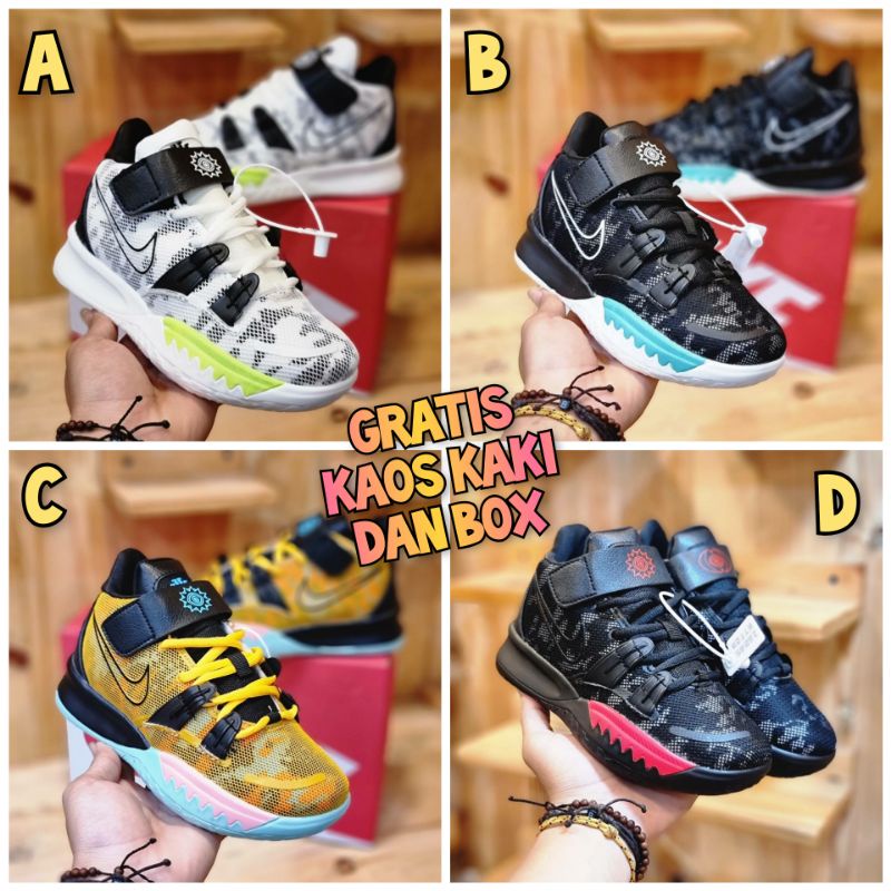 Sepatu anak Nike Kyrie 7 Binb premium laki-laki dan perempuan