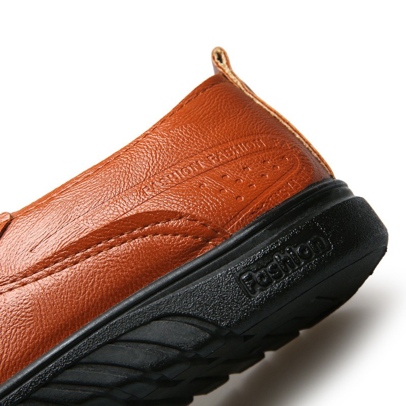 Toread Sepatu Casual Pria Bahan KUlit Sintetis Sepatu Kantor Formal Import MC404