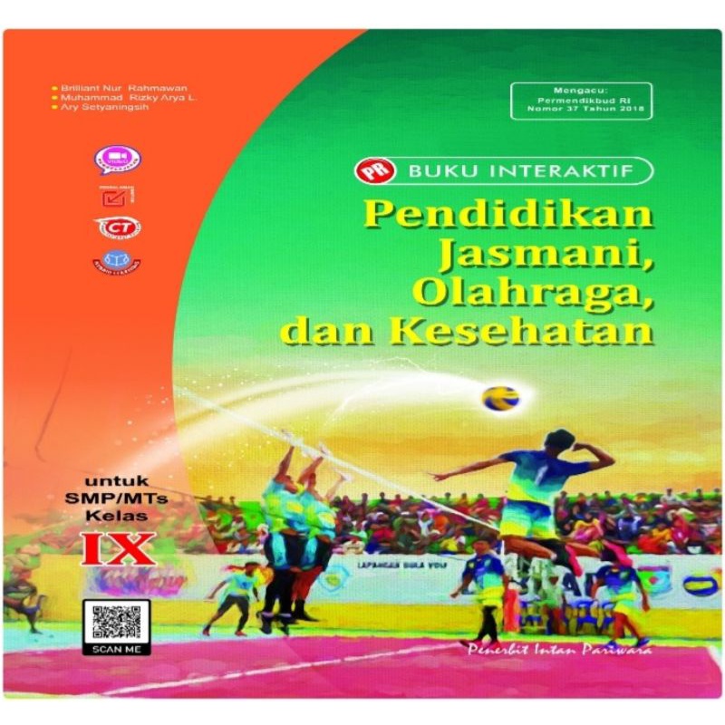 Buku interaktif PJOK Kelas 9 tahunan