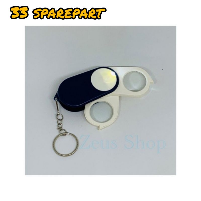 Kaca pembesar + lampu 2in1 / magnifier glass + lamp ( small )