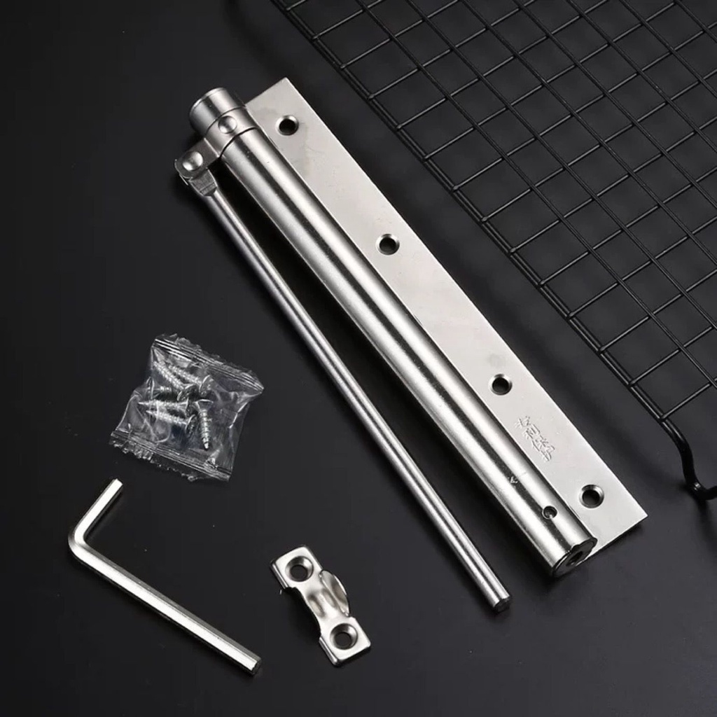 (BOW) Penutup Pintu Otomatis Engsel Pintu Per Stang Door Closer Stainless Steel