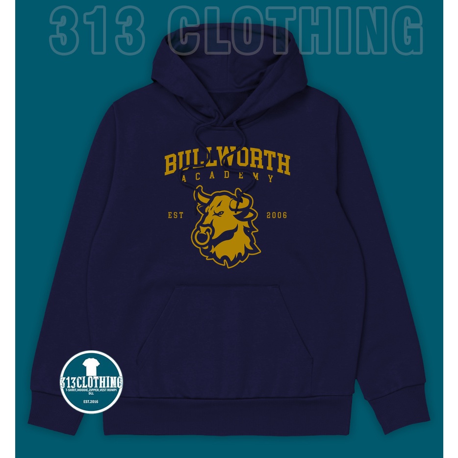 Jaket Hoodie Bully Bullworth Academy Hoodie Sweater Bullworth Academy Bully
