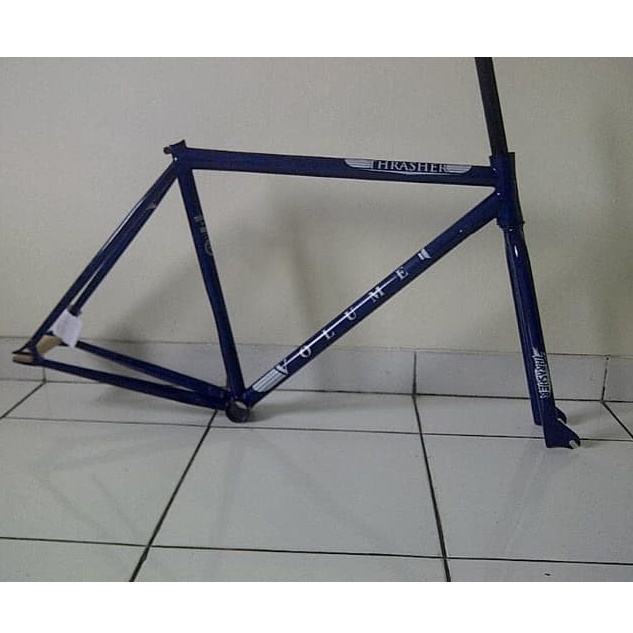 VOLUME TRASHER Frame + Fork Warna BIRU Size 50cm - MURAH - ORIGINAL
