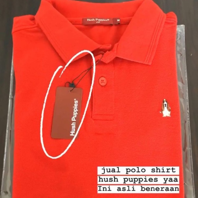 hush puppies polo shirt