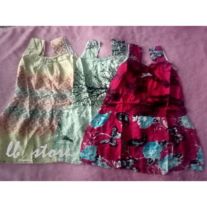 Dress Baju Batik anak perempuan