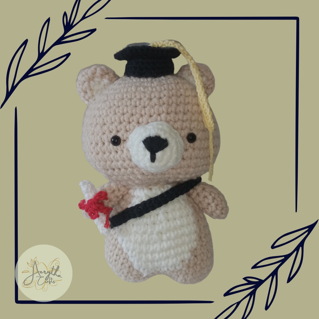 Boneka Wisuda - Boneka Wisuda Mini - Boneka Wisuda Rajut - Graduation Amigurumi