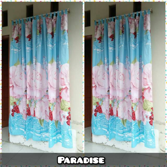 Gorden pintu/jendela panjang