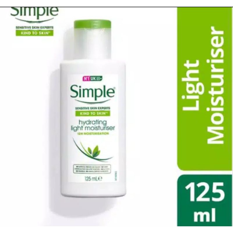 SIMPLE HYDRATING LIGHT MOISTURIZER 125ML