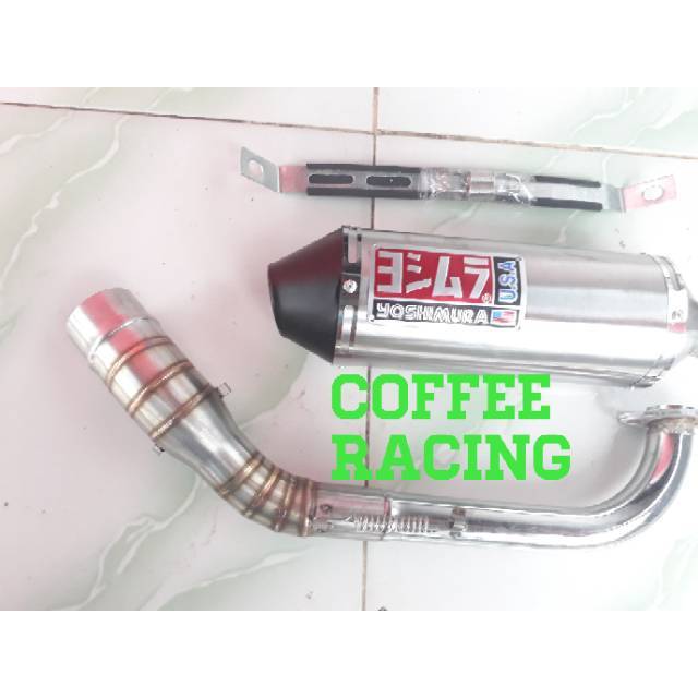 (((PRODUCK BARU))) Knalpot racing YOSHIMURA USA titan fullsystem