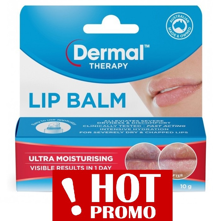 Jual Dermal Therapy Lip Balm for severely dry chapped lips/ ultra