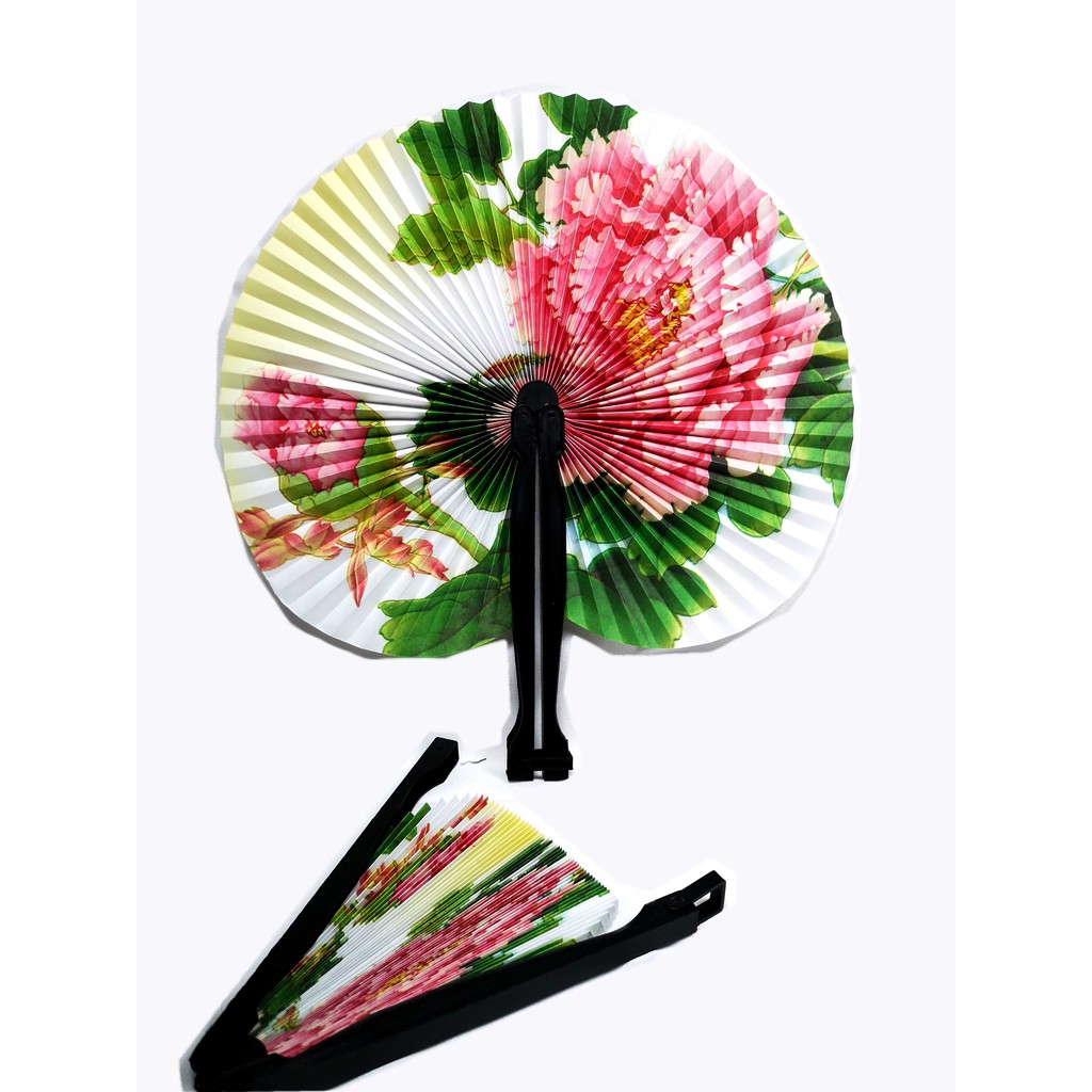 SOUVENIR PERNIKAHAN Kipas kertas kemas plastik