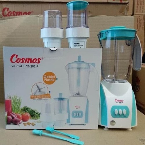 COSMOS Blender Plastik 2 Liter 3 In 1 CB-282P - CB 282 P