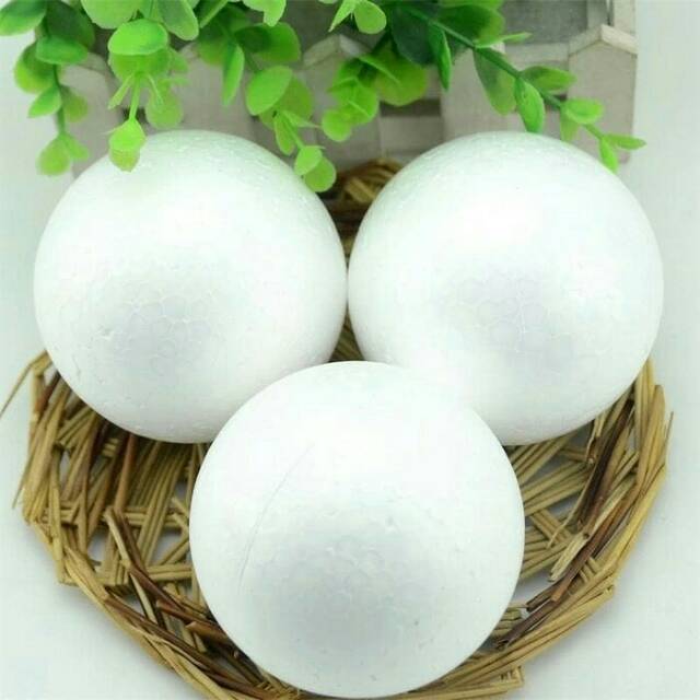 Styrofoam Ball Bola Gabus 10cm