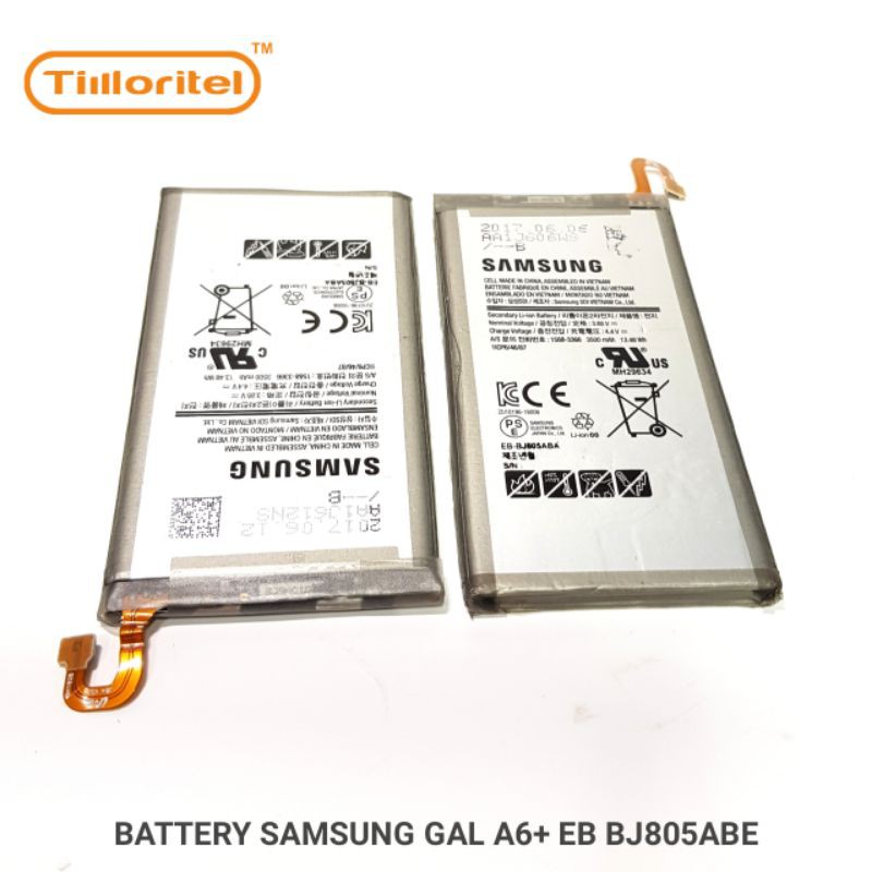 BATTERY SAMSUNG GAL A6+ EB BJ805ABE