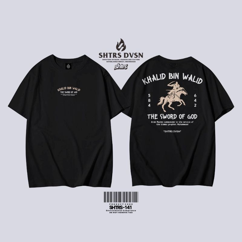Baju Kaos Muslim Pria Dewasa T-shirt Dakwah Lengan Pendek