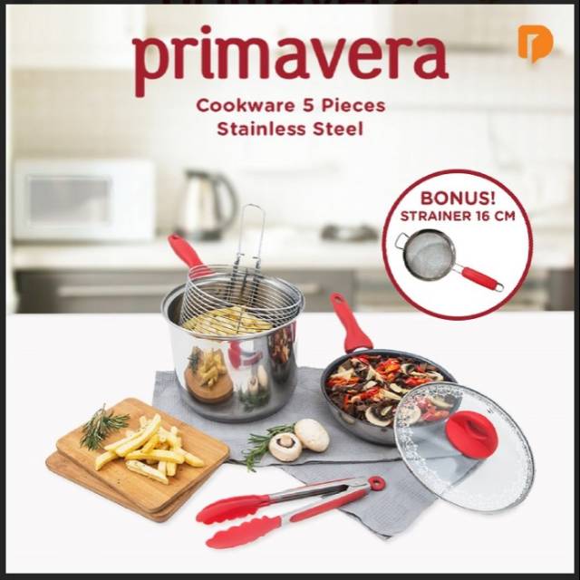 Primavera Cookware Stainless Steel