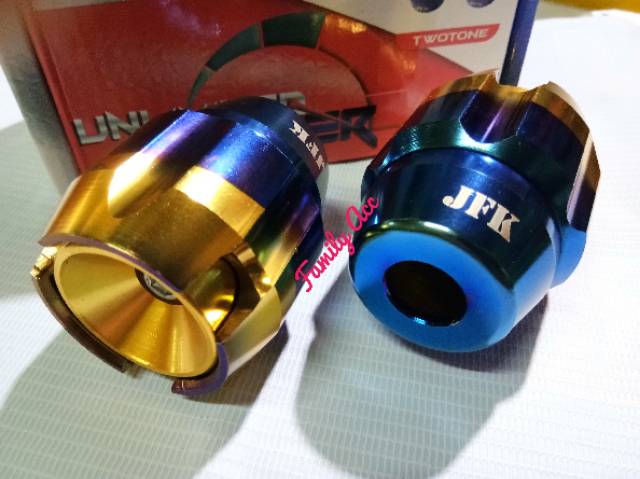 Jalu As Roda CNC Two Tone For Motor Aerox - Nmax - Pcx - Lexi - R15 - R25 - R15 v3 - CB150R