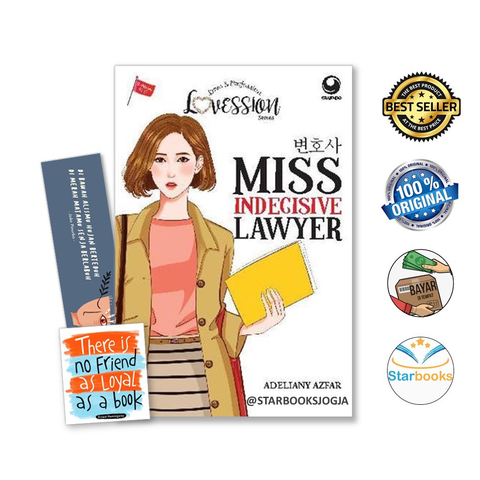 Buku Miss Indecisive Lawyer - Grasindo CL