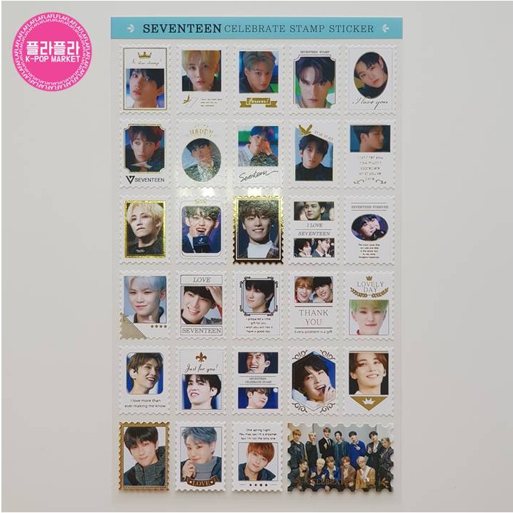 

Post Sticker K-POP Song Joongki Stray Kids Seventeen TXT