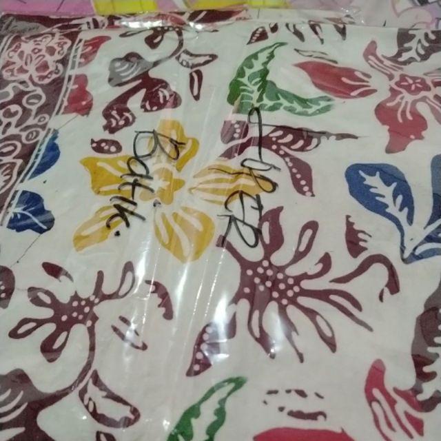 Taplak Meja Tamu Panjang Loper Batik Pekalongan Cuiri Warni