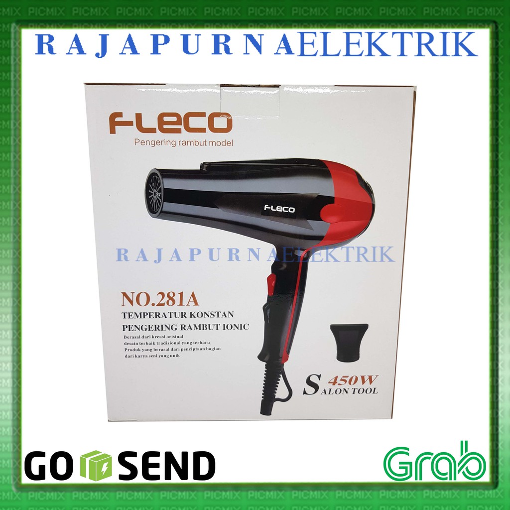 Hair Dryer - Hairdryer - Pengering Rambut FLECO 281A 450W