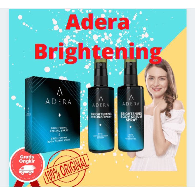 ADERA BRIGHTENING PEELING BODY SPRAY