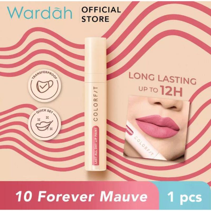 Wardah Colorfit Last All Day Lip Paint Ombre 10 &amp; 11 | Paket Lip Cream Ombre