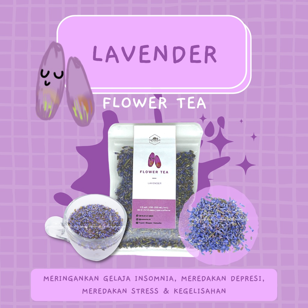 

Lavender Flower Tea / Teh Bunga Lavender / Teh Herbal