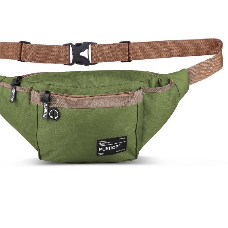 ➷ Tas Selempang Waistbag Pria Pushop Keane PUSHOP ✧