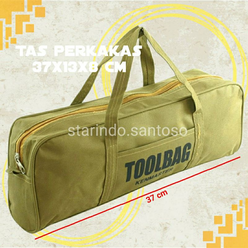 TAS PERKAKAS kain toolbag alat tukang kenmaster