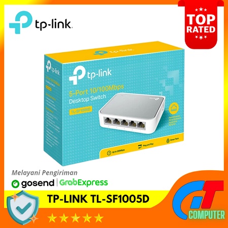 TP-LINK TL-SF1005D 5-Port 10/100M TPLINK Switch Hub 5Port 5 Port